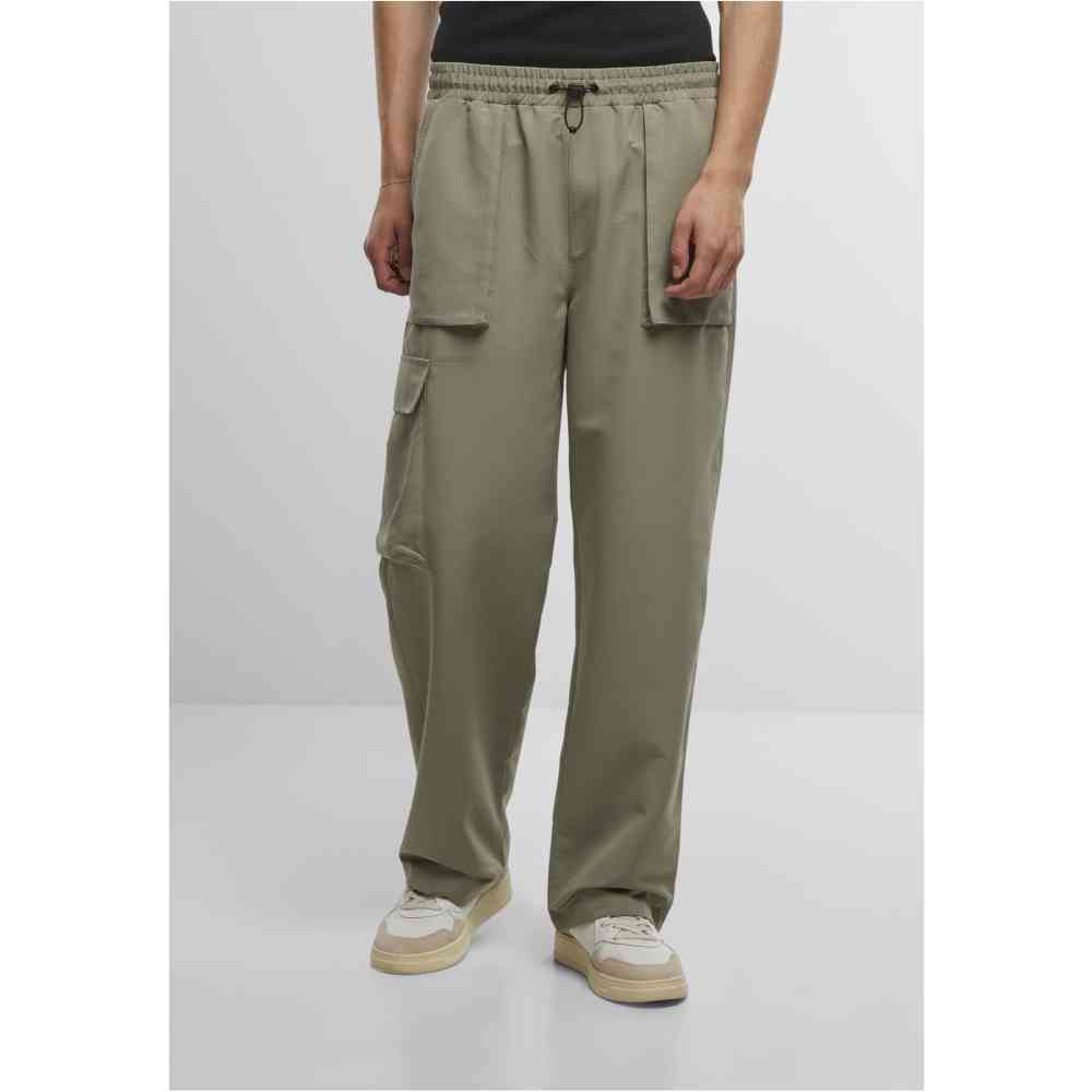 Urban Classics - Technical Ripstop Cargo Cargobroek - Olijfgroen